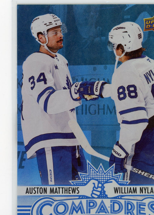 2025-26 Upper Deck William Nylander / Auston Matthews #CM-3 Compadres