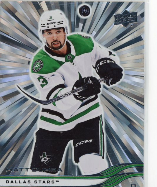 2025-26 Upper Deck Matt Dumba #50 Outburst Silver Dallas Stars