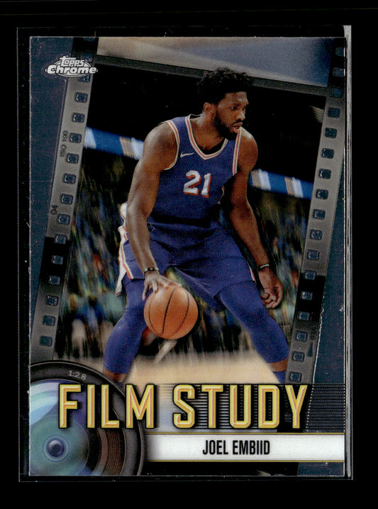 2024-25 Topps Chrome - Film Study Joel Embiid #FS-5 Philadelphia 76ers