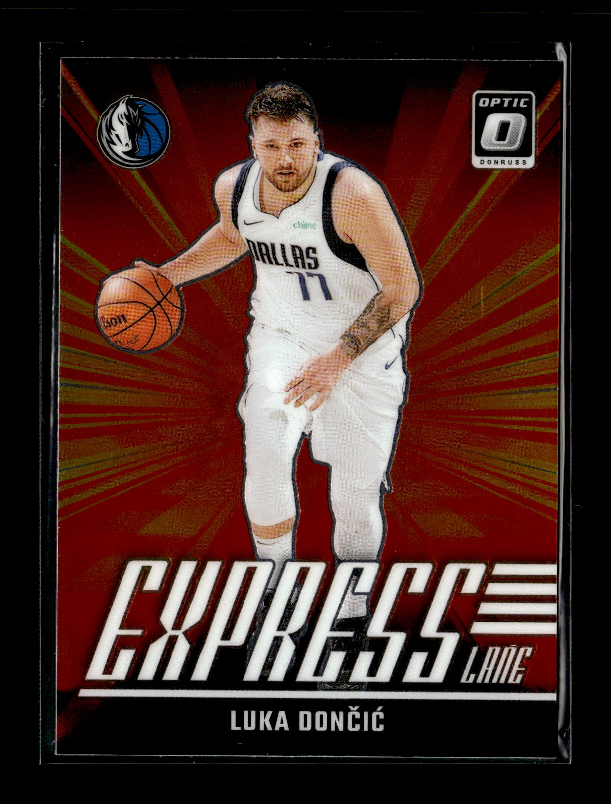 2024-25 Donruss Optic Luka Doncic #6 Express Lane Dallas Mavericks