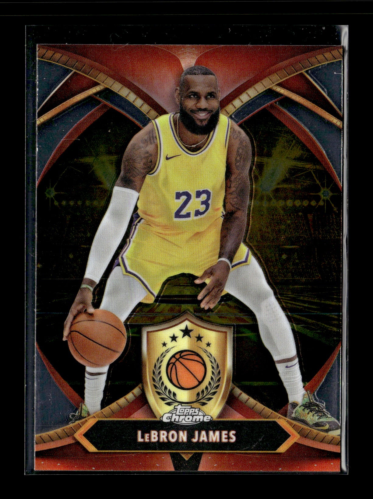2024-25 Topps Chrome - Ball of Duty LeBron James #BOD-1 Los Angeles Lakers