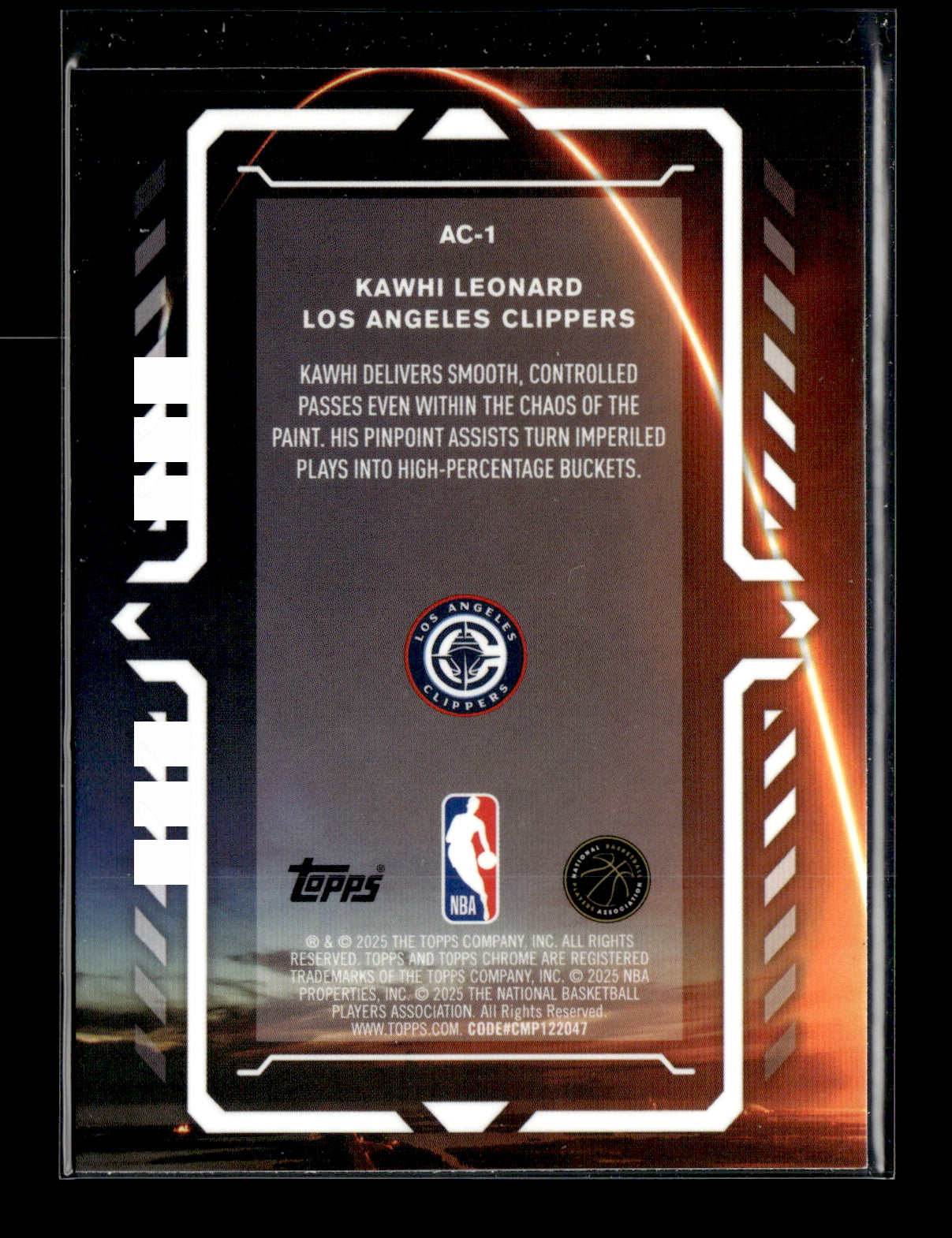 2025-26 Topps Chrome Kawhi Leonard #AC-1 Activators Los Angeles Clippers