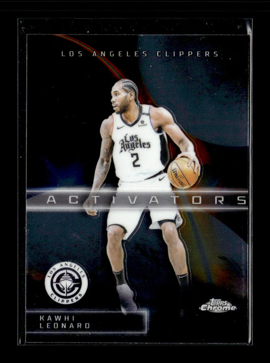 2025-26 Topps Chrome Kawhi Leonard #AC-1 Activators Los Angeles Clippers