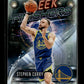 2025-26 Topps Chrome Stephen Curry #SF-1 Sleek Finishers Blue Refractor #/150 Golden State Warriors
