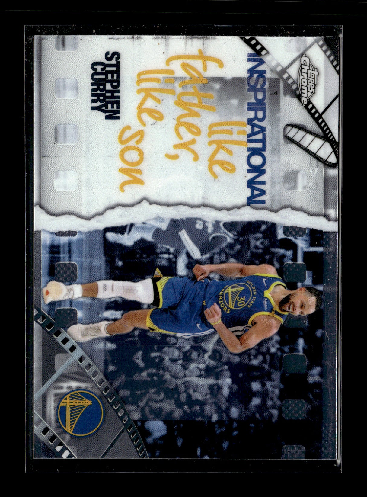 2025-26 Topps Chrome Stephen Curry #IP-2 Inspirational Golden State Warriors