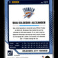 2024-25 Donruss Optic Shai Gilgeous-Alexander #127 Hyper Pink Oklahoma City Thunder