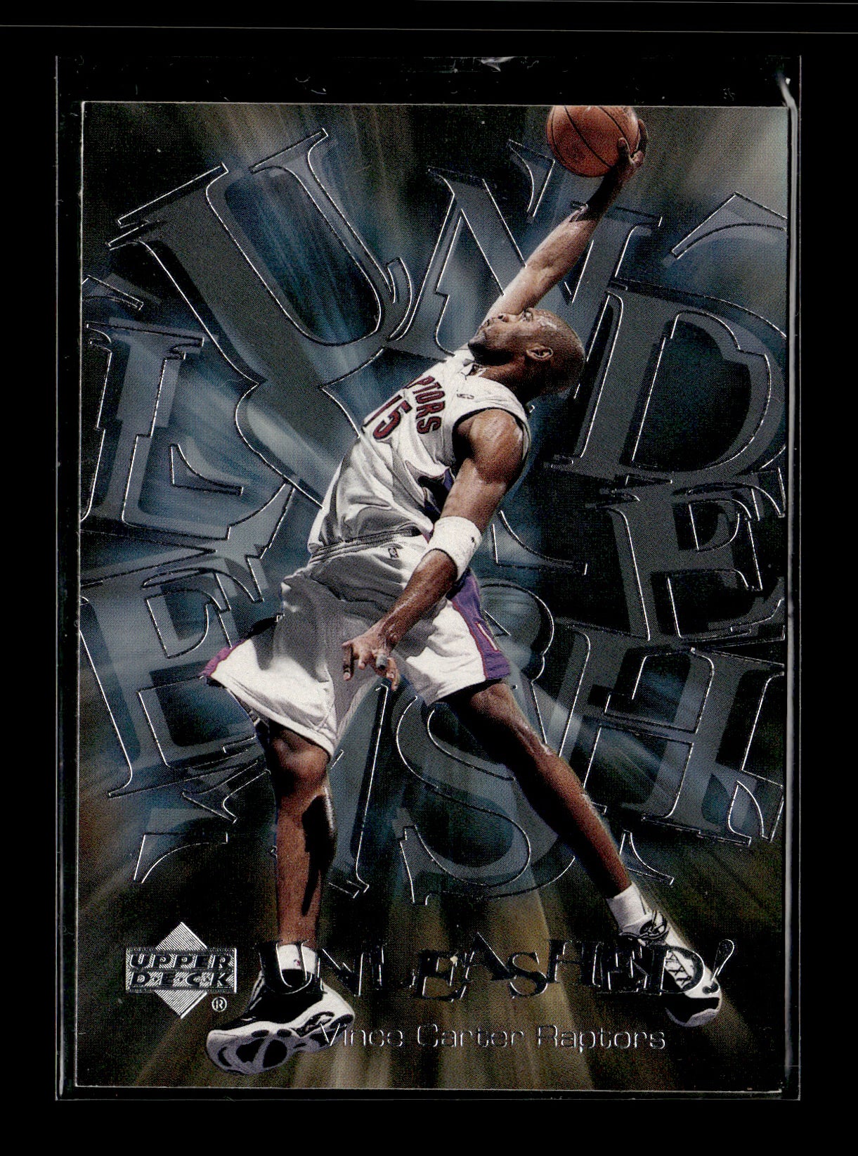 2000-01 Upper Deck Vince Carter #U1 Unleashed Toronto Raptors