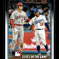 2024 Topps Elites of the Game: Ohtani and Betts Share a Hug Mid-Game #138 Los Angeles Dodgers