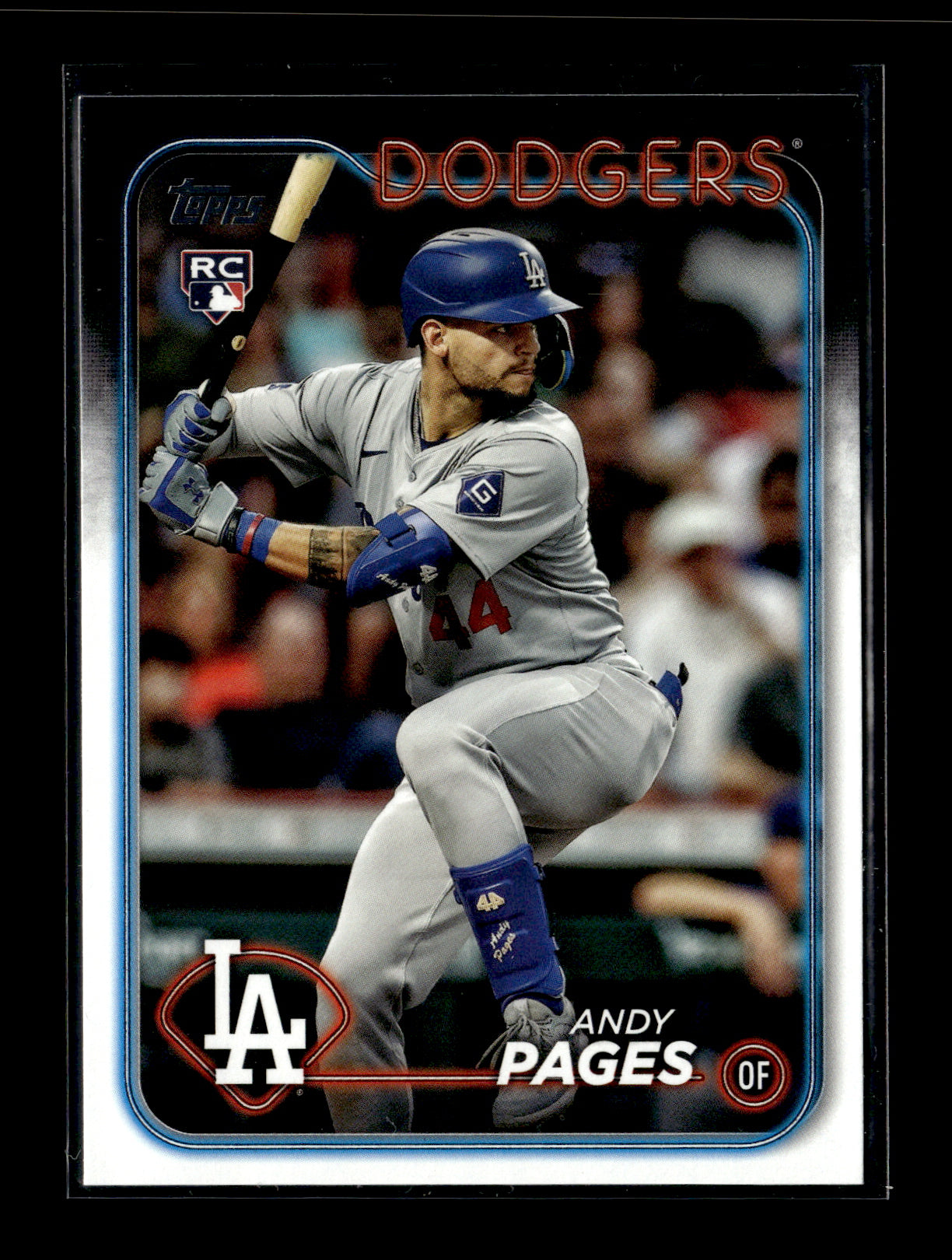 2024 Topps Update Andy Pages #US221 Los Angeles Dodgers