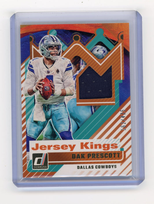 2025 Donruss Dak Prescott #JK-DPT Jersey Kings #/425 Dallas Cowboys