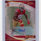 2025 Panini Absolute Mykel Williams #161 Signature Rookies Spectrum #/299 San Francisco 49ers