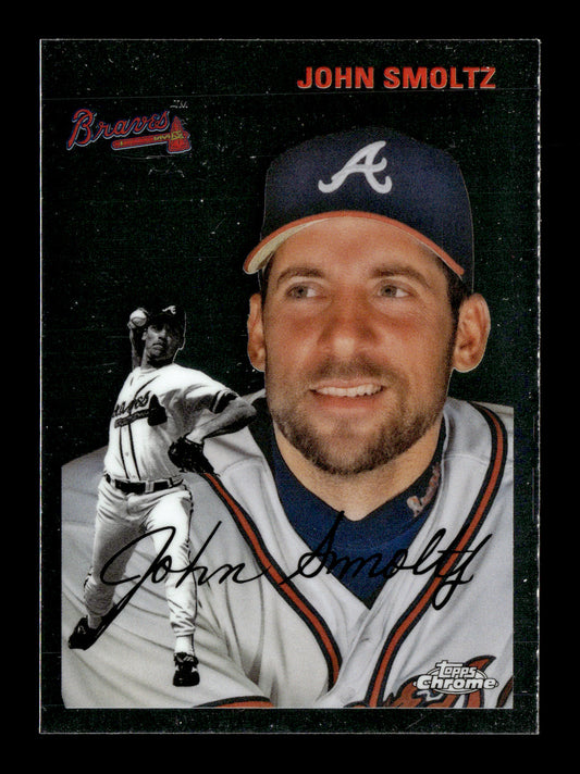 2023 Topps Chrome Platinum Anniversary John Smoltz #488 Atlanta Braves