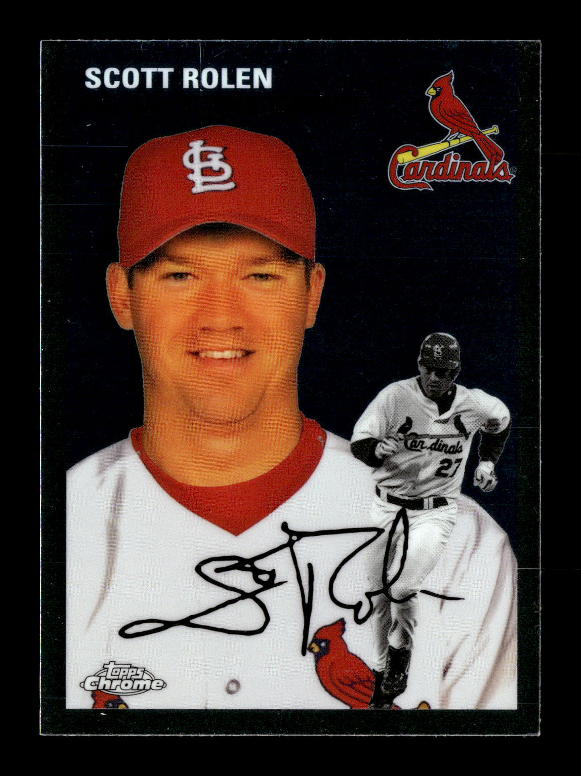 2023 Topps Chrome Platinum Anniversary Scott Rolen #136 St. Louis Cardinals