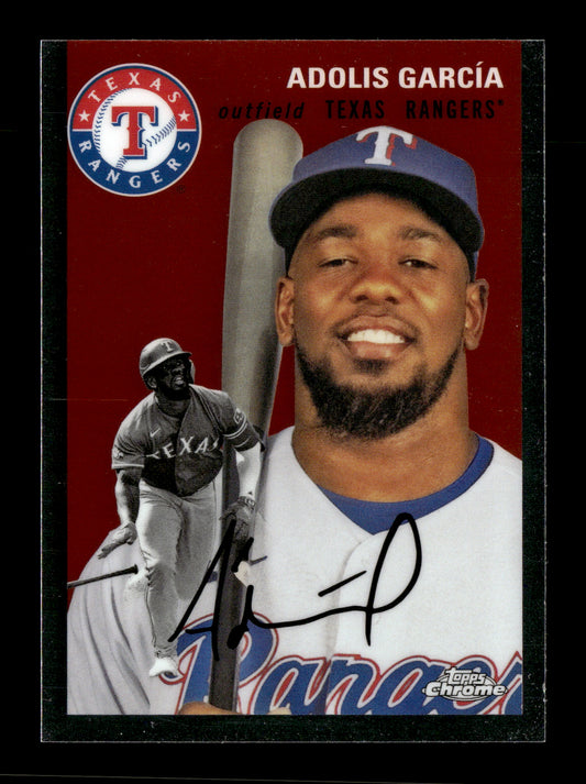 2023 Topps Chrome Platinum Anniversary Adolis García #309 Texas Rangers