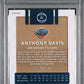 2017 Panini Donruss Optic Anthony Davis #91 Fast Break Orange PSA 10 New Orleans Pelicans