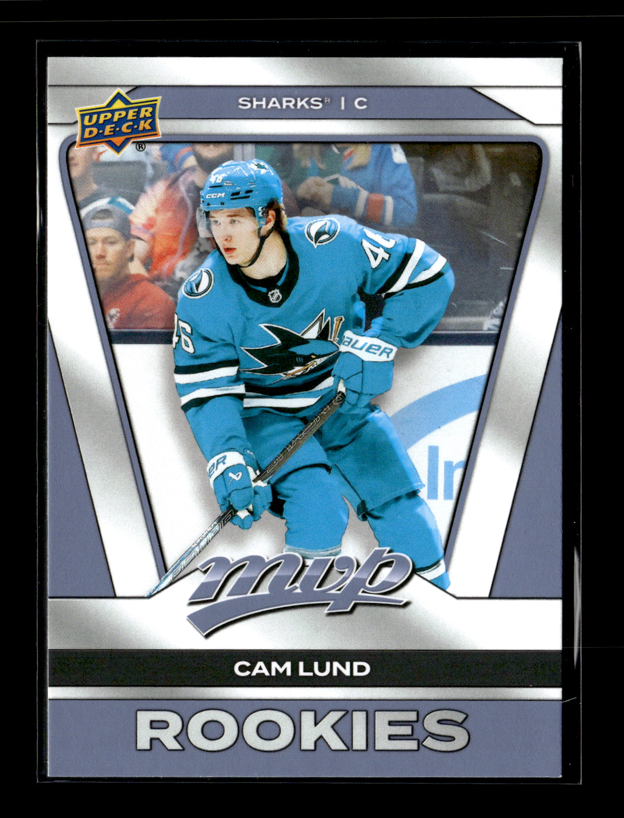 2025-26 Upper Deck MVP Cam Lund #248 San Jose Sharks
