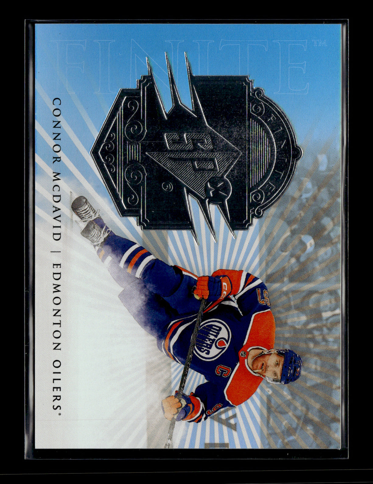 2024-25 SPx Connor McDavid #F-24 Finite #/999 Edmonton Oilers