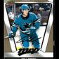 2025-26 Upper Deck MVP Will Smith #61 Gold Script San Jose Sharks