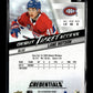 2024-25 Upper Deck Credentials Lane Hutson #126 Blue #/399 Montreal Canadiens