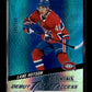 2024-25 Upper Deck Credentials Lane Hutson #126 Blue #/399 Montreal Canadiens