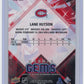 2024-25 Upper Deck Black Diamond Lane Hutson #RG-LH Rookie Gems Red #/100 Montreal Canadiens