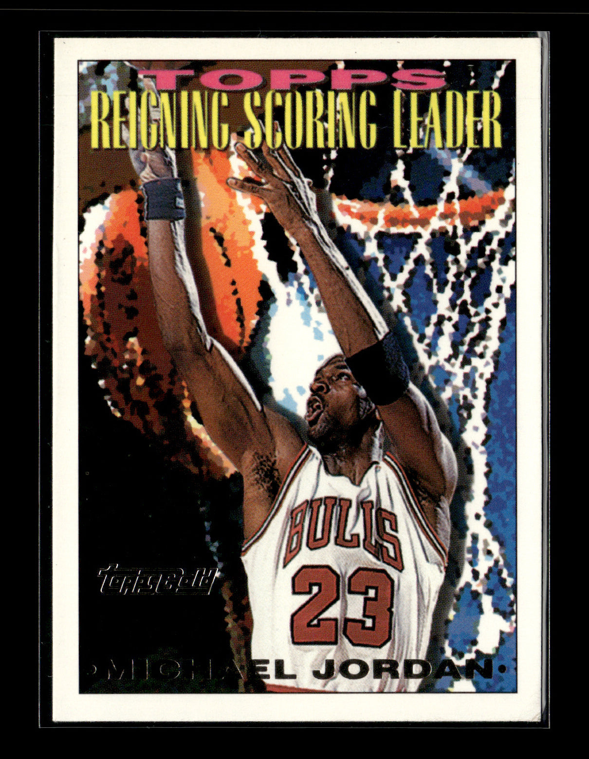 1993-94 Topps Michael Jordan #384 Gold Chicago Bulls
