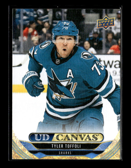 2024-25 Upper Deck Tyler Toffoli #C325 UD Canvas San Jose Sharks