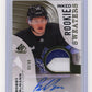 2023-24 SP Game Used Bobby McMann #RS-BM Inked Rookie Sweaters Patch #/49 Toronto Maple Leafs