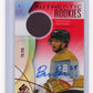 2024-25 SP Game Used Brendan Brisson #259 Red Auto Jerseys #/99 Vegas Golden Knights