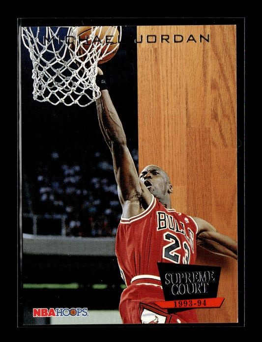 1993-94 Hoops Michael Jordan #SC11 Supreme Court Chicago Bulls