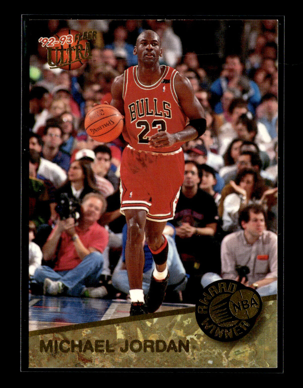 1992-93 Ultra Michael Jordan #1 NBA Award Winners Chicago Bulls