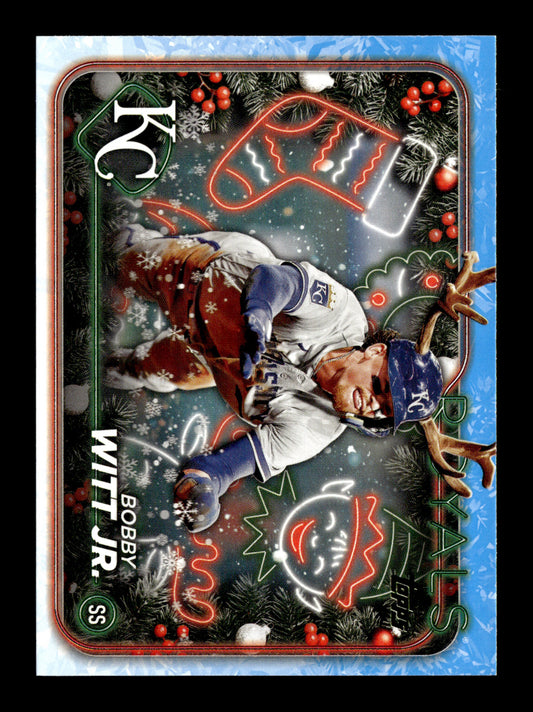 2024 Topps Holiday Bobby Witt Jr. #H111b Kansas City Royals