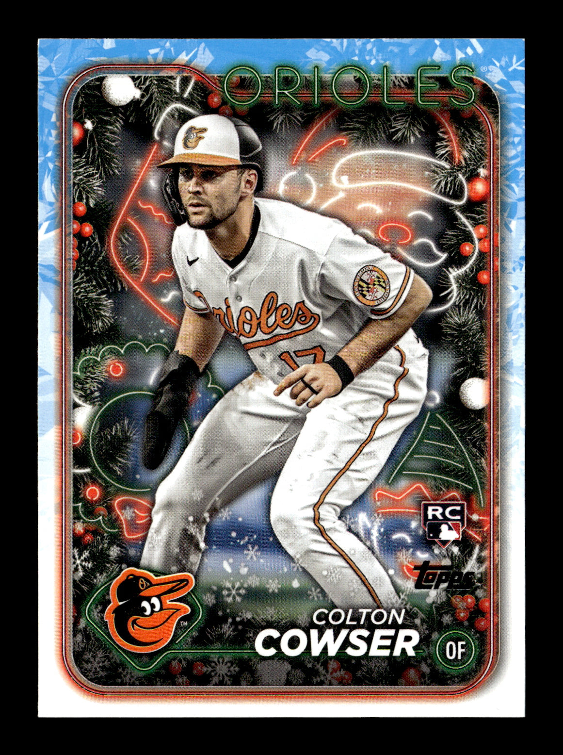 2024 Topps Holiday Colton Cowser #H170b Baltimore Orioles
