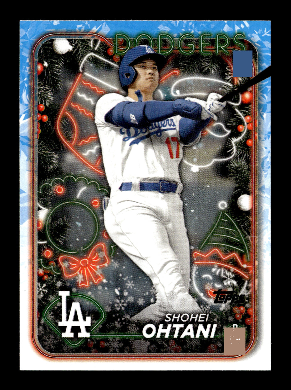 2024 Topps Holiday Shohei Ohtani #H1 Los Angeles Dodgers