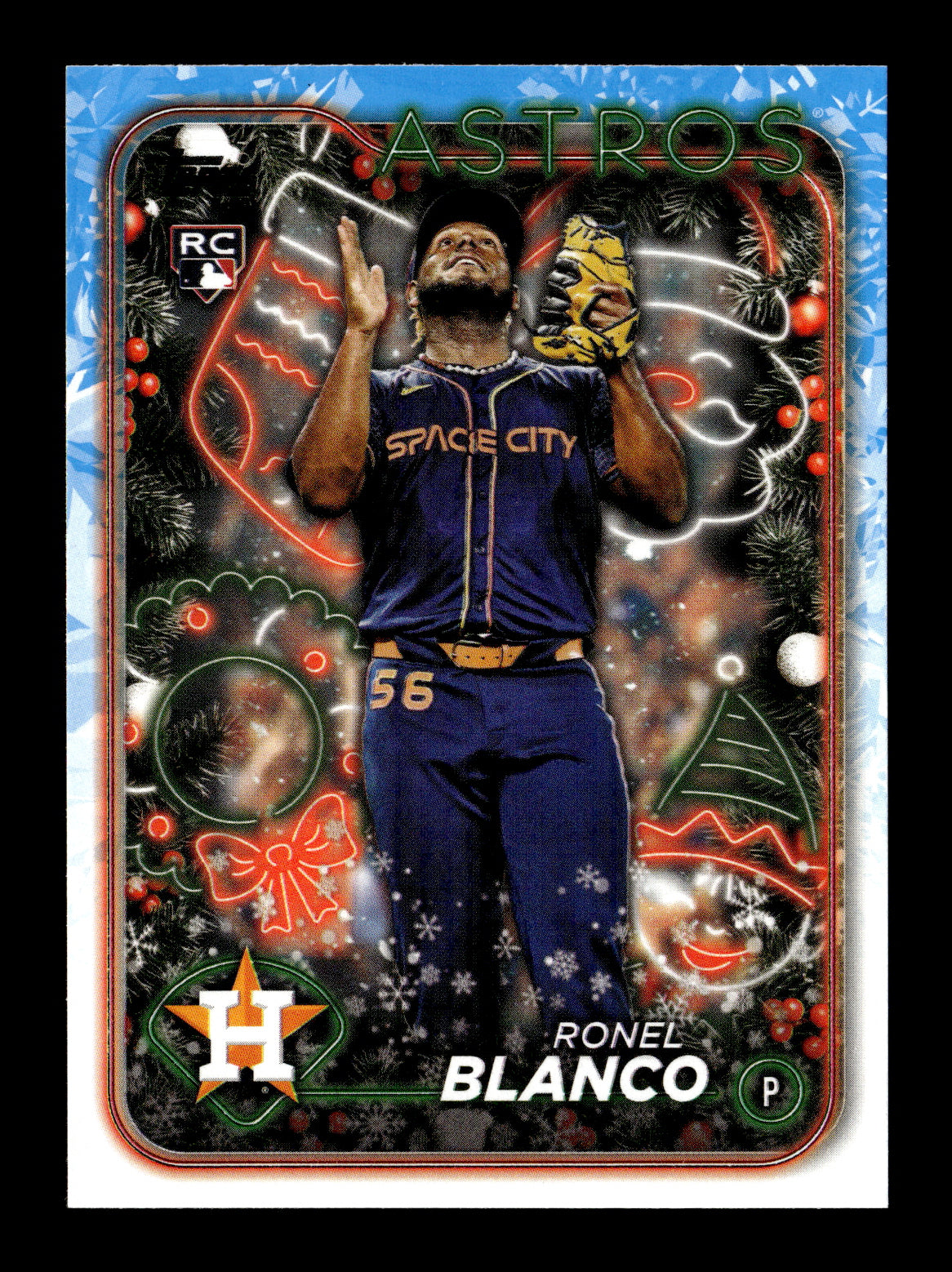2024 Topps Holiday Ronel Blanco #H199 Houston Astros
