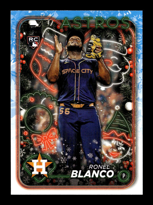 2024 Topps Holiday Ronel Blanco #H199 Houston Astros
