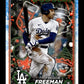 2024 Topps Holiday Freddie Freeman #H56 Los Angeles Dodgers