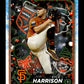 2024 Topps Holiday Kyle Harrison #H175 San Francisco Giants
