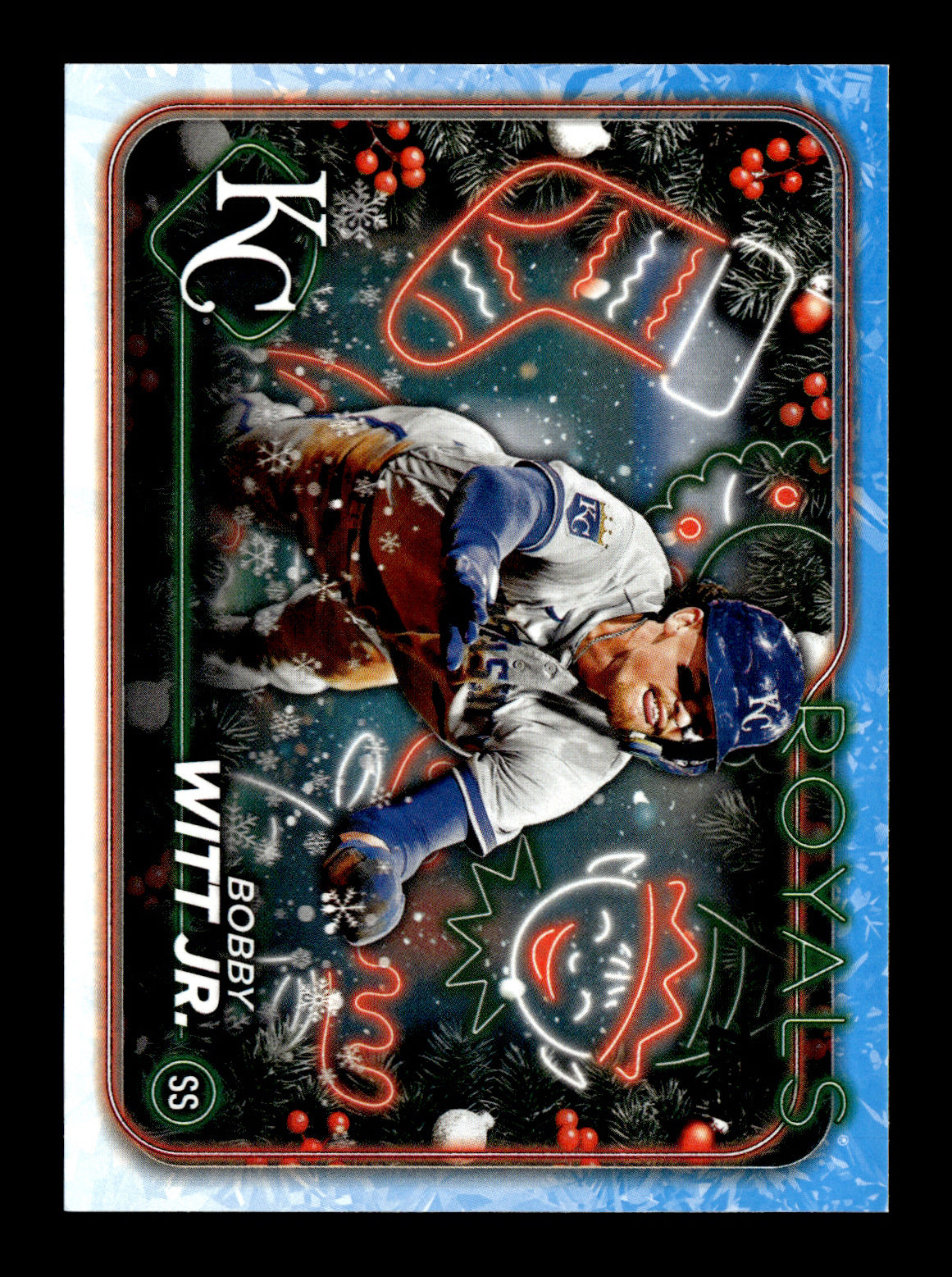 2024 Topps Holiday Bobby Witt Jr. #H111 Kansas City Royals