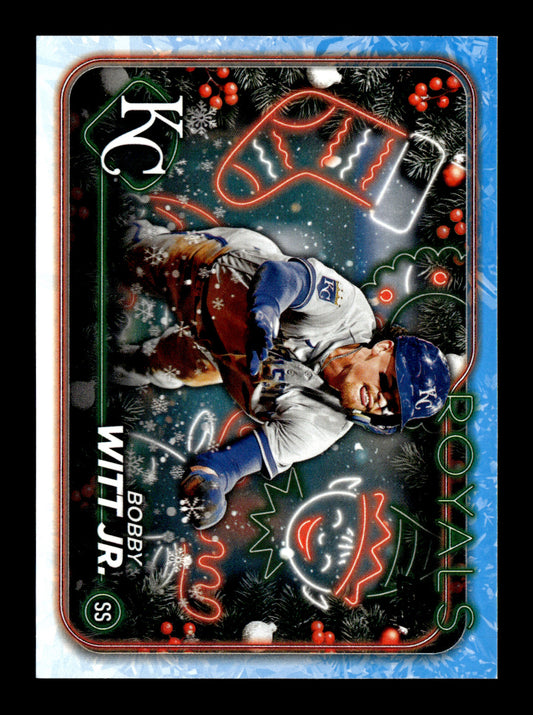 2024 Topps Holiday Bobby Witt Jr. #H111 Kansas City Royals