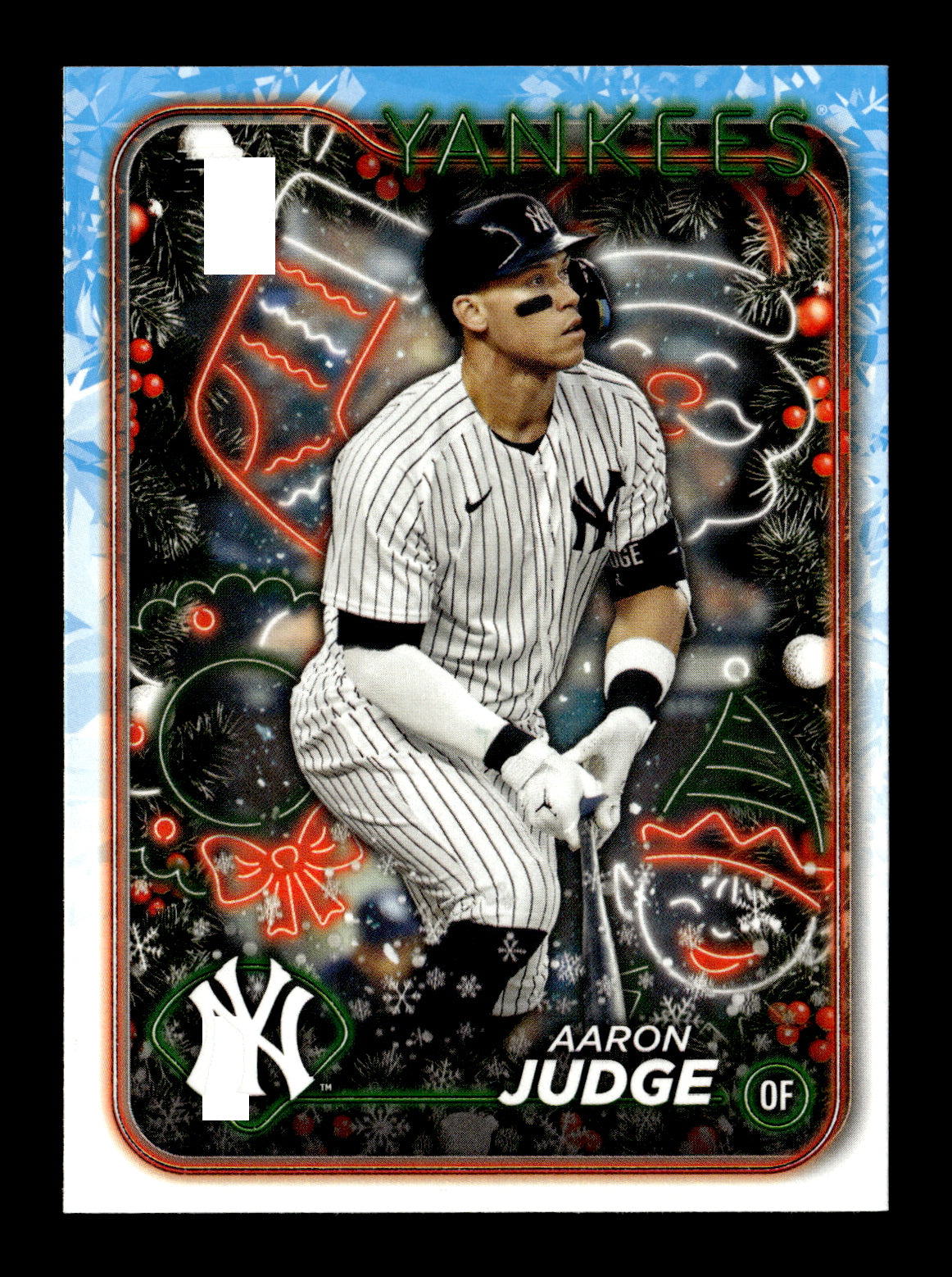 2024 Topps Holiday Aaron Judge #H99 New York Yankees