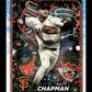 2024 Topps Holiday Matt Chapman #H26 San Francisco Giants