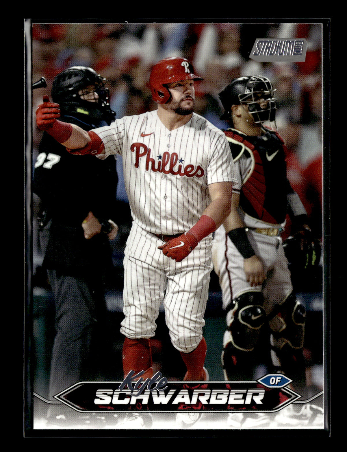 2024 Stadium Club Kyle Schwarber #221 Philadelphia Phillies