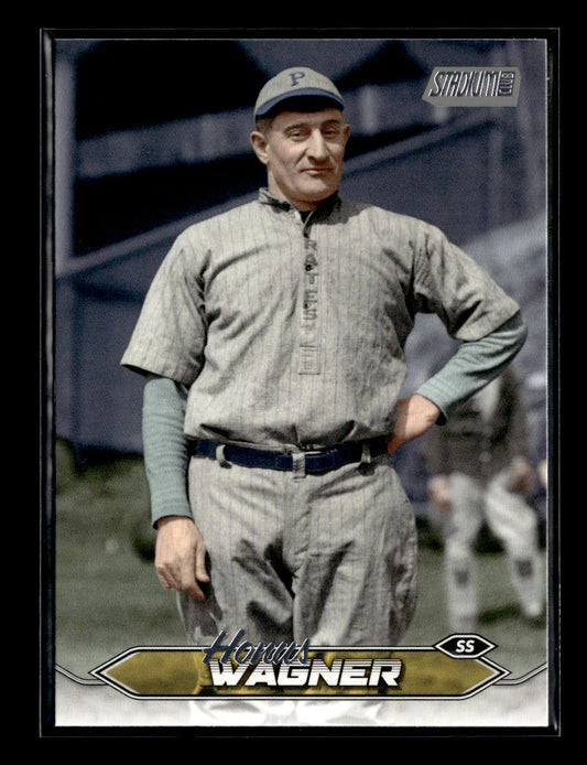 2024 Stadium Club Honus Wagner #205 Pittsburgh Pirates