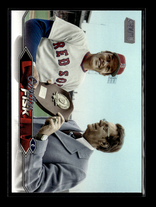 2024 Stadium Club Carlton Fisk #22 Boston Red Sox