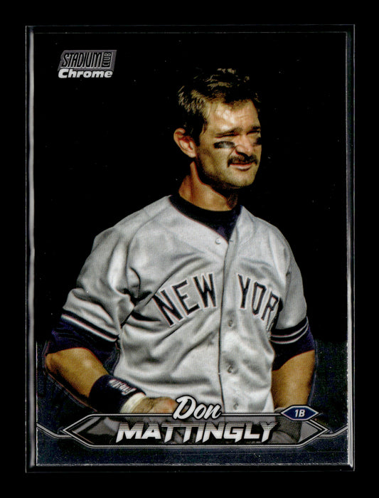 2024 Stadium Club Don Mattingly #198 Chrome New York Yankees