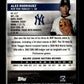 2024 Stadium Club Alex Rodriguez #229 New York Yankees