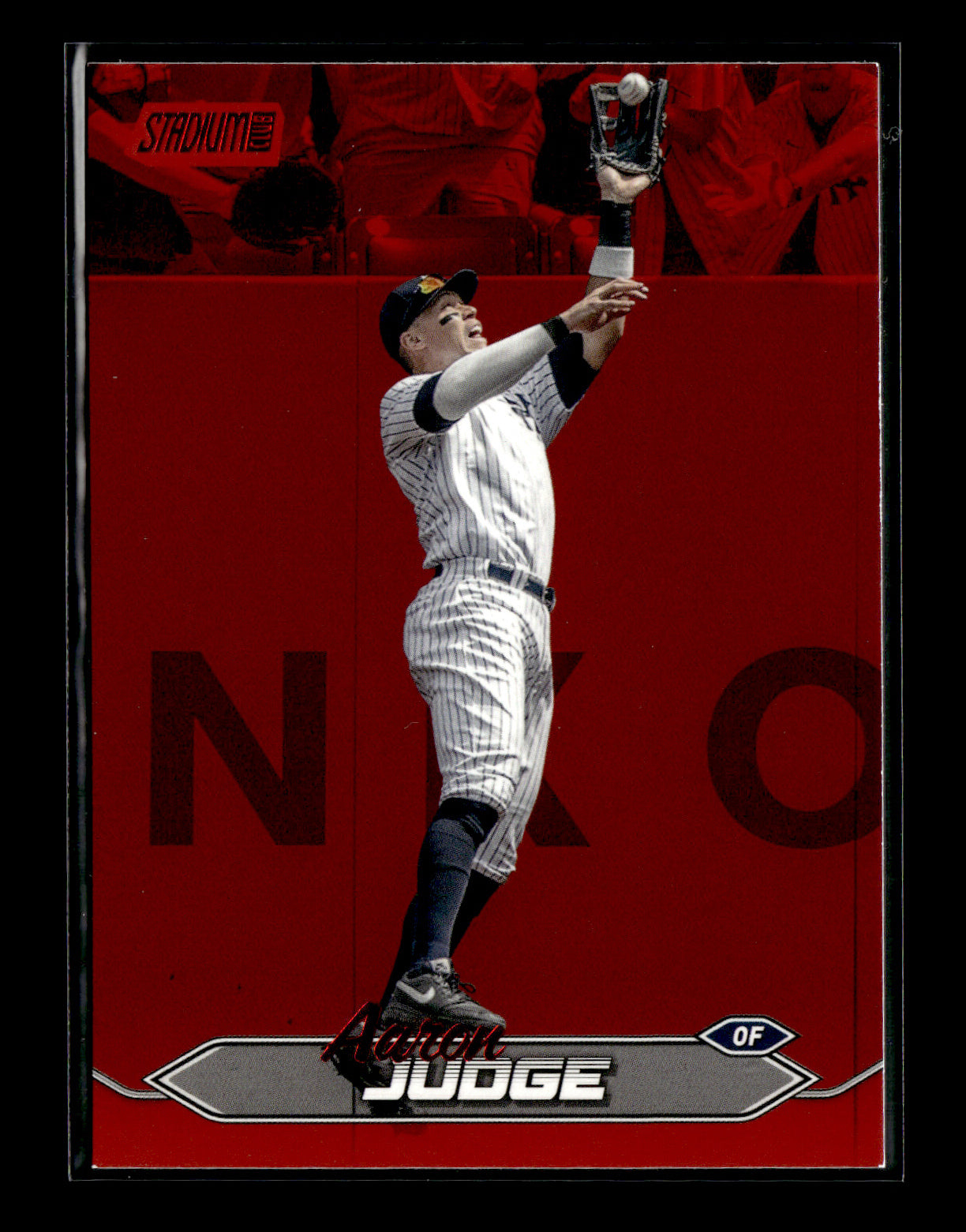 2024 Stadium Club Aaron Judge #150 Red Foil New York Yankees