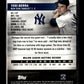 2024 Stadium Club Yogi Berra #172 Red Foil New York Yankees