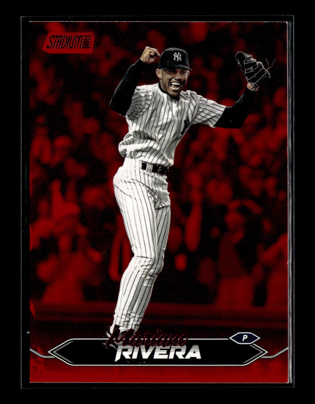 2024 Stadium Club Mariano Rivera #101 Red Foil New York Yankees